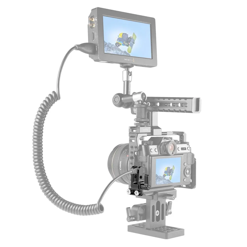 Кабель HDMI SmallRig зажим для камеры Sony a7II/a7RII/a7SII DSLR с двумя винтами 1/4 20 1679|Моноподы| |