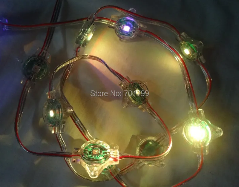 Полноцветный светодиодный пиксельный светильник WS2812 5 в постоянного тока 6