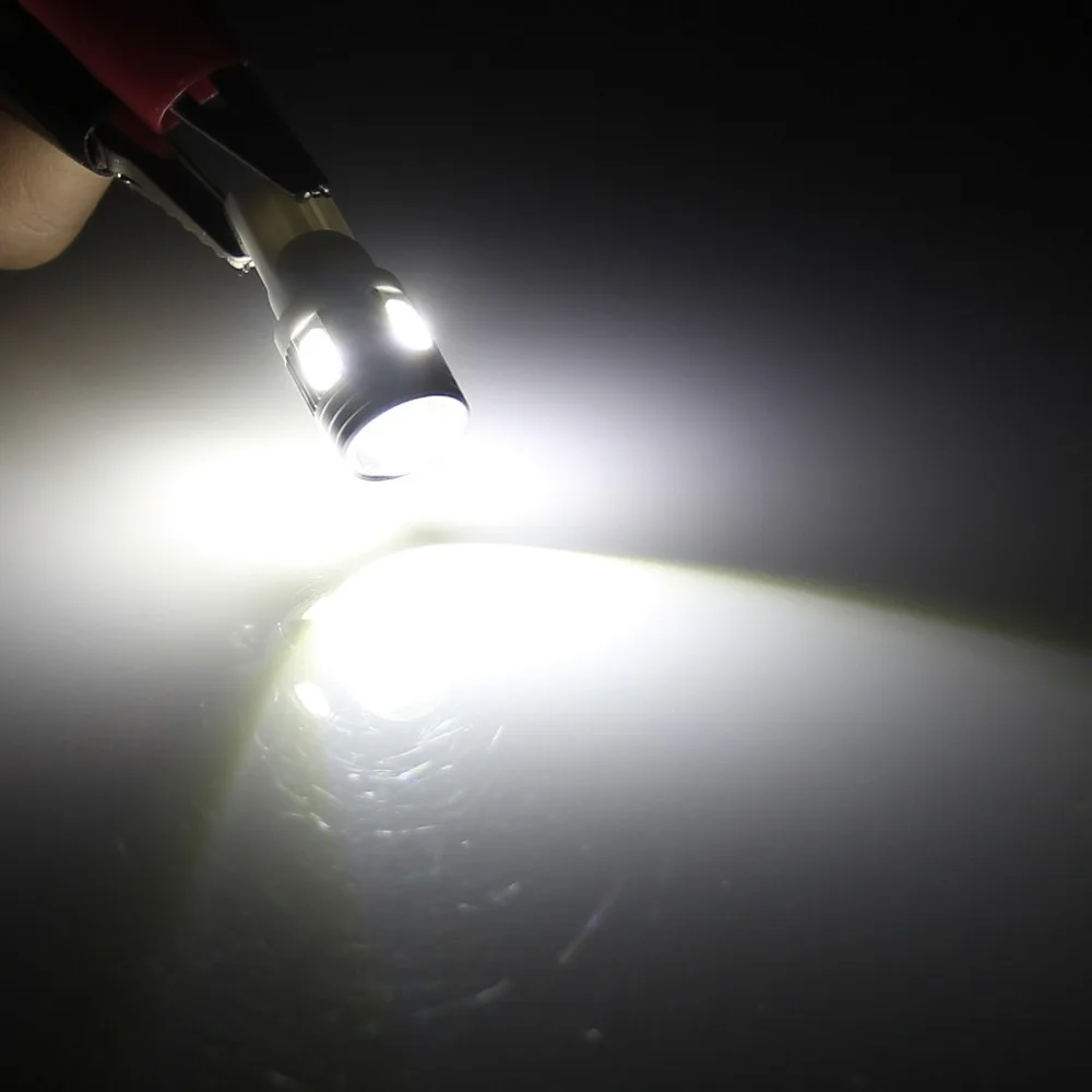 10 шт. T10 W5W 168 194 SMD СВЕТОДИОДНЫЙ Автомобильный клиновидный боковой светильник