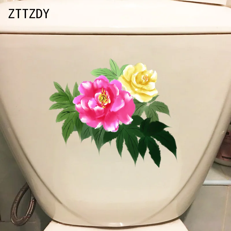 Классический цветок пиона ZTTZDY 21 4*18 см красный и желтый цвета домашняя комната