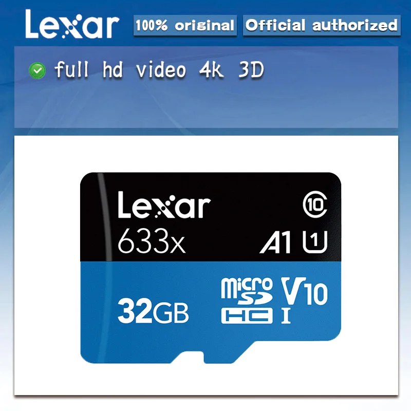 Карта памяти Lexar Micro SD 16 128 ГБ класс 10|Карты памяти| |