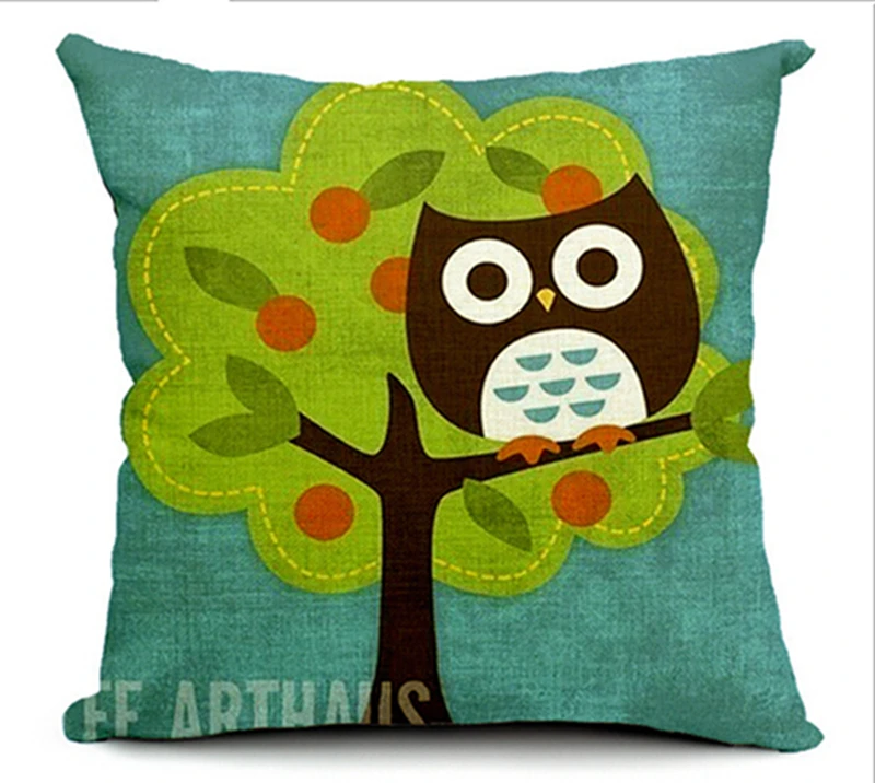 5 шт./лот высококачественные толстые хлопковые льняные подушки в пасторальном