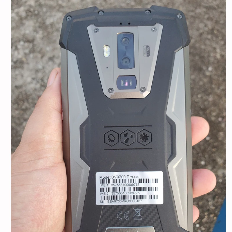 Смартфон Blackview BV9700 Pro Android 9 0 функция ночного видения Helio P70 6 ГБ 128 IP68