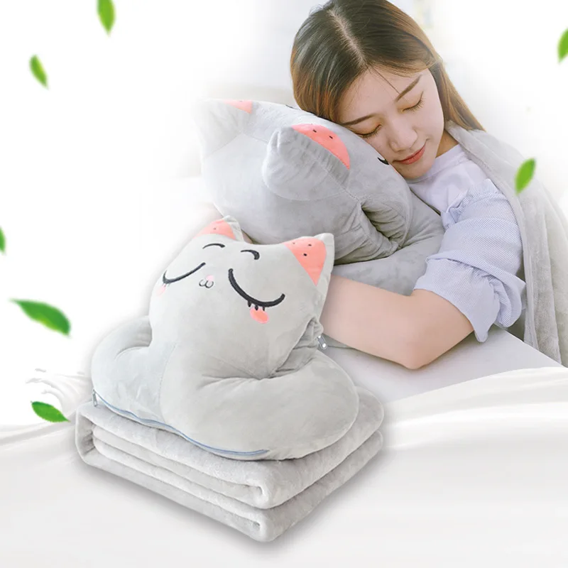 Плюшевая игрушка Candice guo мягкая кукла мультяшное животное кошка подушка котенок