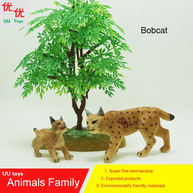 Популярные игрушки: Bobcat (рысь леопардовая кошка Тигровая Кошка) семейная модель