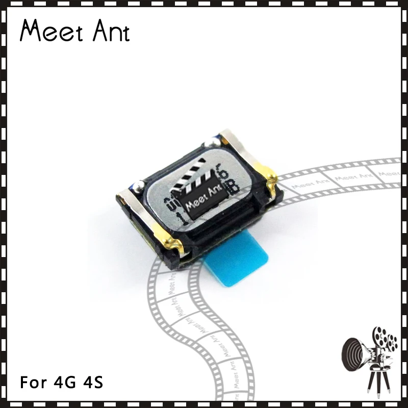 

50Pcs/lot High Quality For iphone 4 4G 4S Earpiece Ear Speaker Sound Listening Receiver Flex Cable Repair Parts