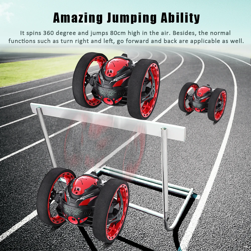 Радиоуправляемый автомобиль PEG-88 Bounce RC автомобиль модернизированный Bounce Stunt RC автомобиль 4CH 2,4 GHz Jumping Sumo с wifi камерой приложение управления RC игрушки
