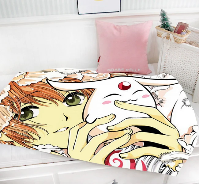 

Gift Tsubasa: Reservoir Chronicle Anime Sakura 95 x 55 CM Mini Single-layer Baby Blanket #40106