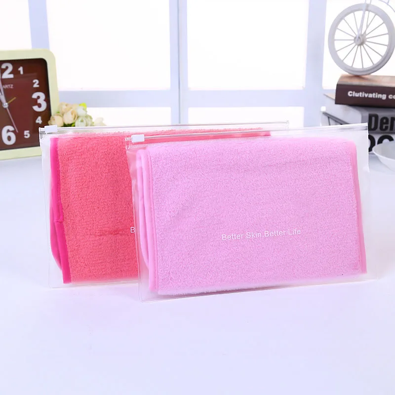 Натуральное микротканевое полотенце для снятия макияжа многоразовое очищающее