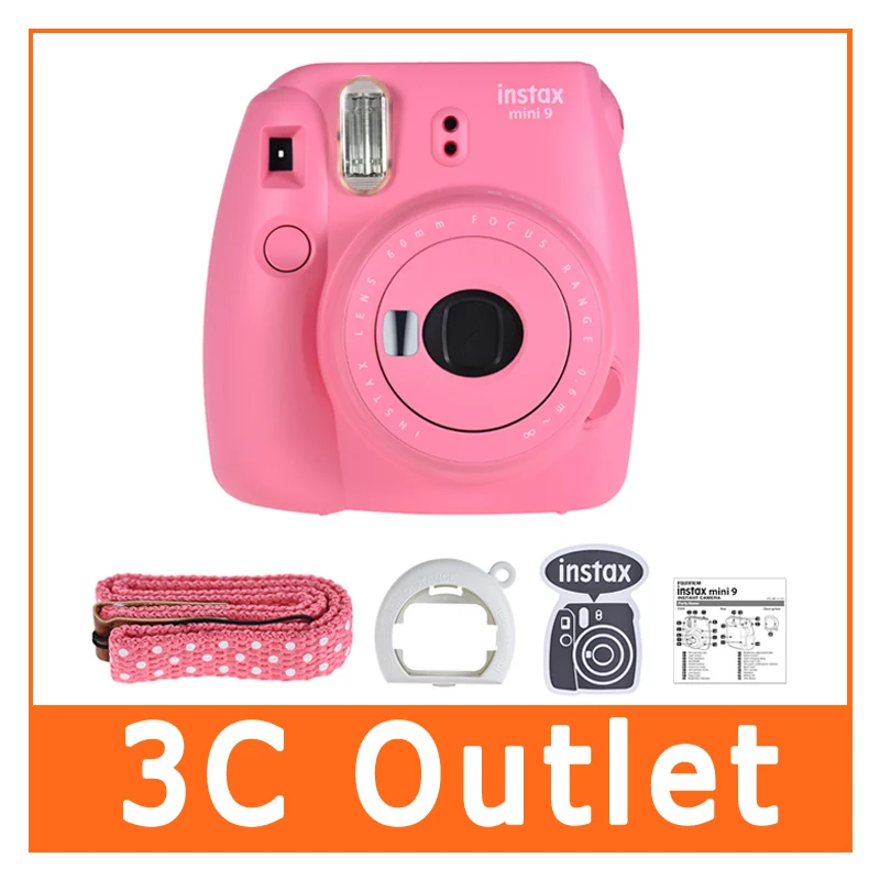 Оригинальная Fujifilm Instax Mini 9 камера Fuji мгновенная обновленная мини 8 фотокамера