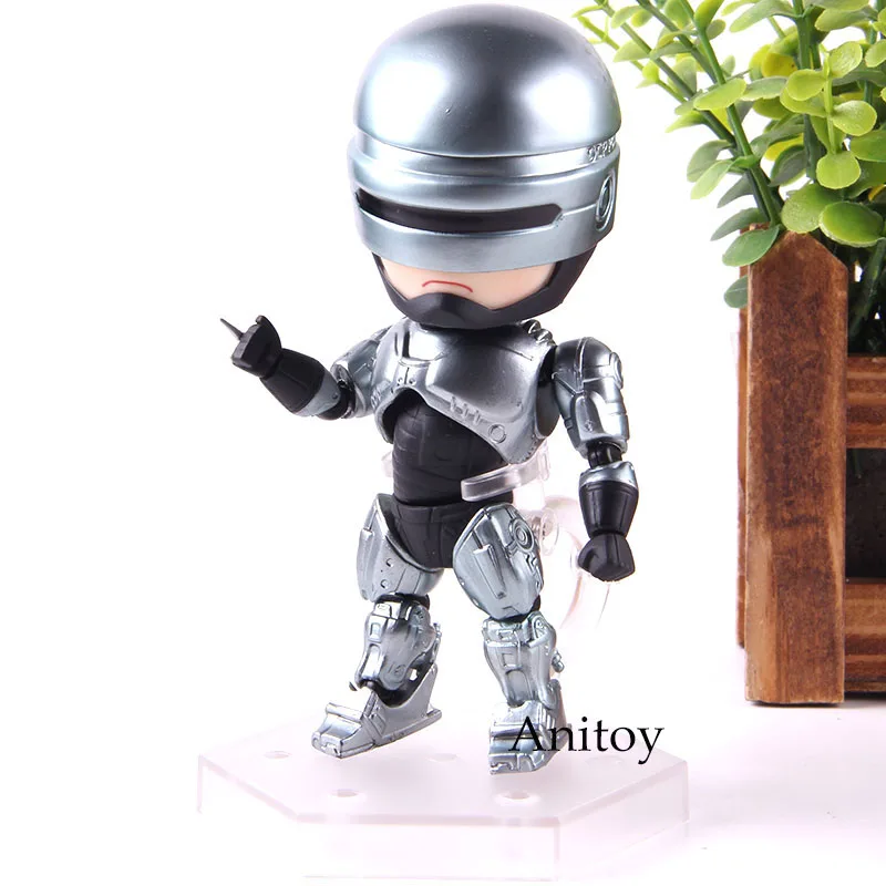 Q версия RoboCop фигурка 1987- игрушки с вишней RoboCop ПВХ Коллекция Модель игрушки подарок на день рождения 12 см
