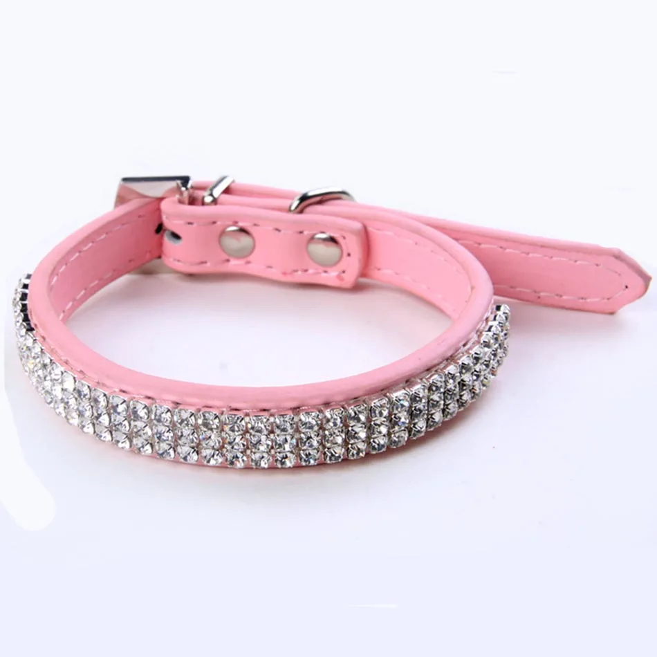 Собака продукта 2 &quotШирина собаки жгут воротник сверло алмазов с кожаный ошейник
