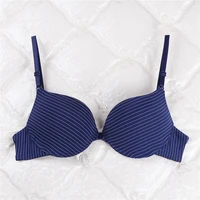 women lingerie sexy underwear stripes bra plus size 70 85 abc cup seamless brasier mujer front button lenceria