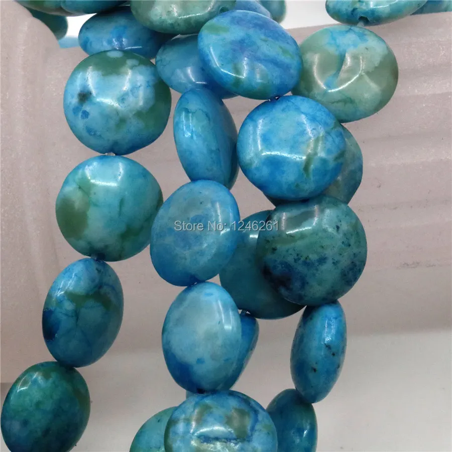 14 мм аксессуары синий Crazy Lace Onyx Круглые DIY бусины Свободные части Камня Аксессуары