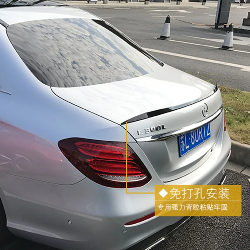 Спойлер для заднего крыла Mercedes-Benz W213 E-class E200 E220 E250 E300 2016 2017 АБС-пластик стиль E63