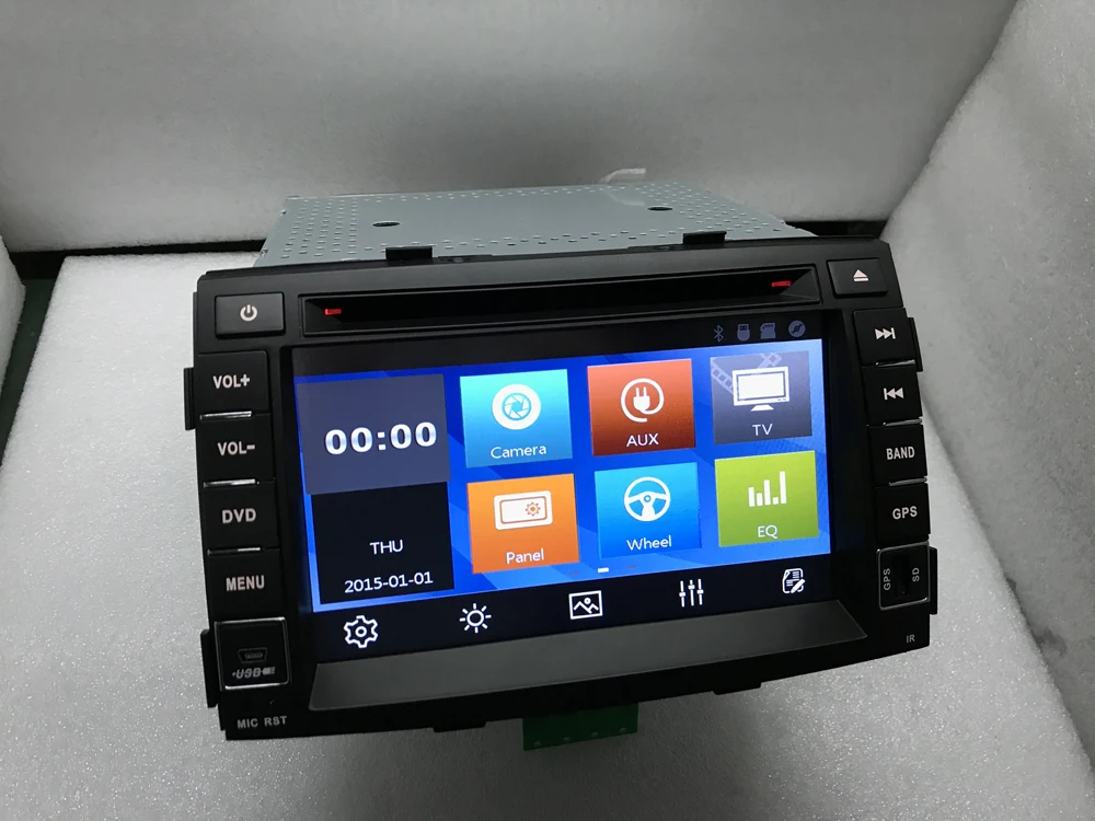 BYNCG автомобильный dvd-плеер gps навигация 2 Din 7 ''мультимедиа авто радио плеер резервная камера FM 8 ГБ карта для KIA Sorento 2010-2012