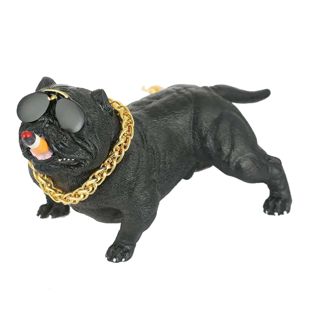 Автомобильная декоративная собачка для салона автомобиля имитация Bully Dog Doll