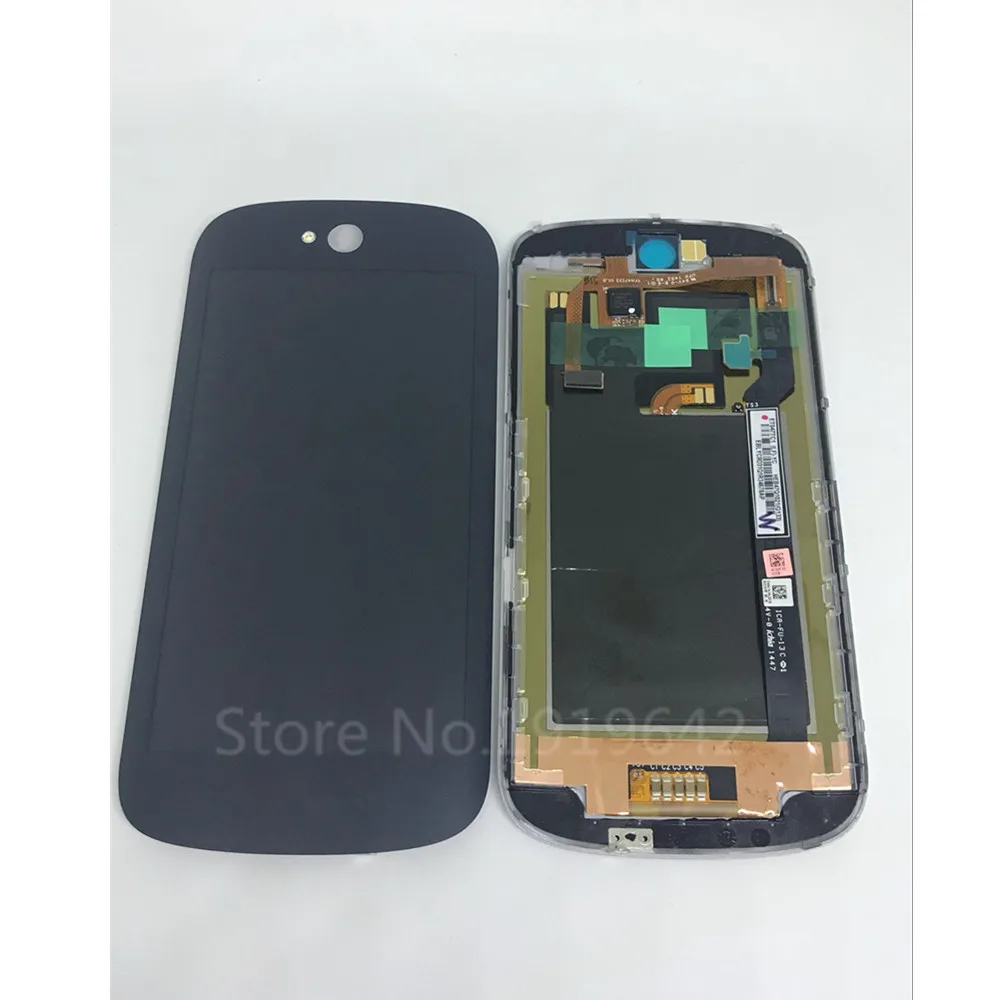 Для Yotaphone 2 YD201 YD206 1280*720 задний ЖК дисплей с рамкой + сенсорный экран Digitzer сборка