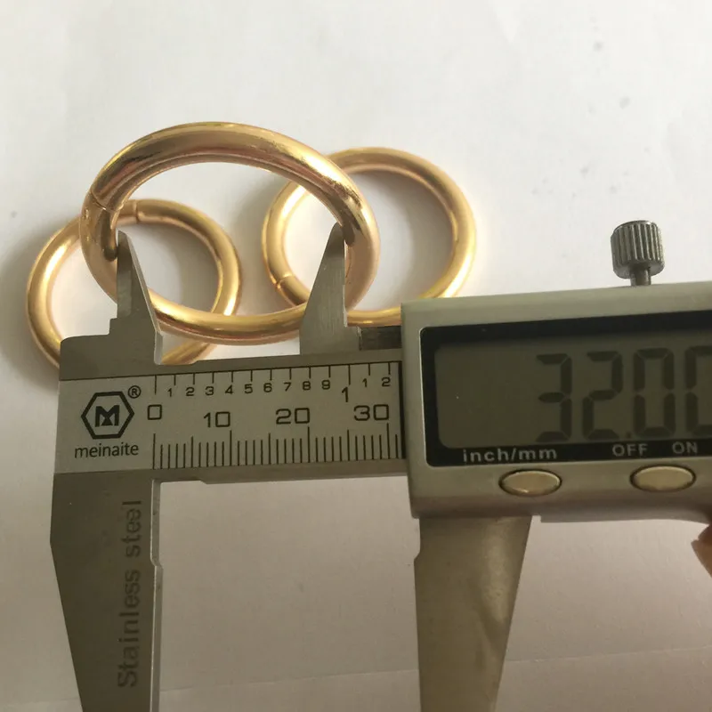 10 шт. маленького размера круглой формы с диаметром 32 мм из розового золота