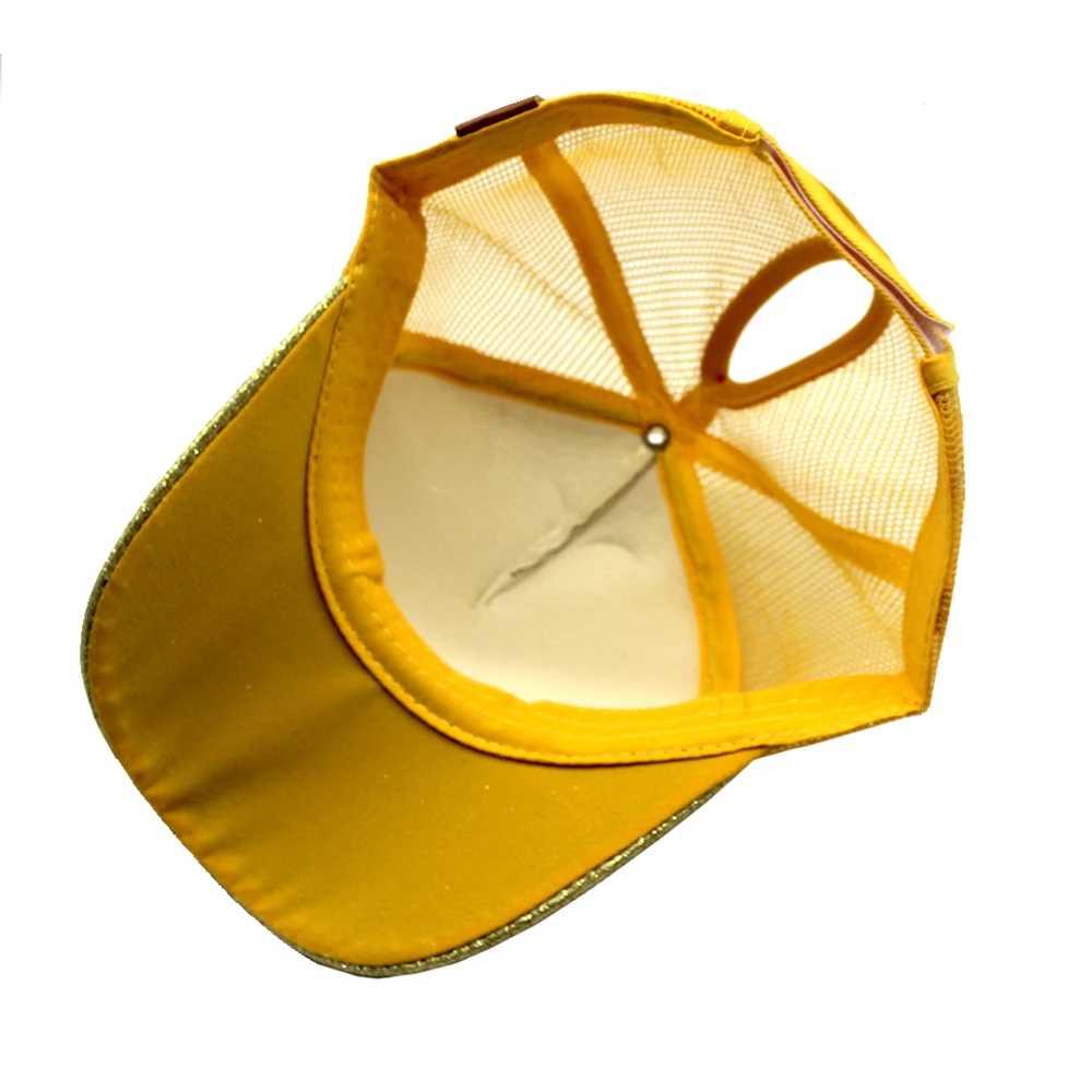 2019 бейсболки женские грязные Bun Snapback летние сетчатые шляпы повседневные