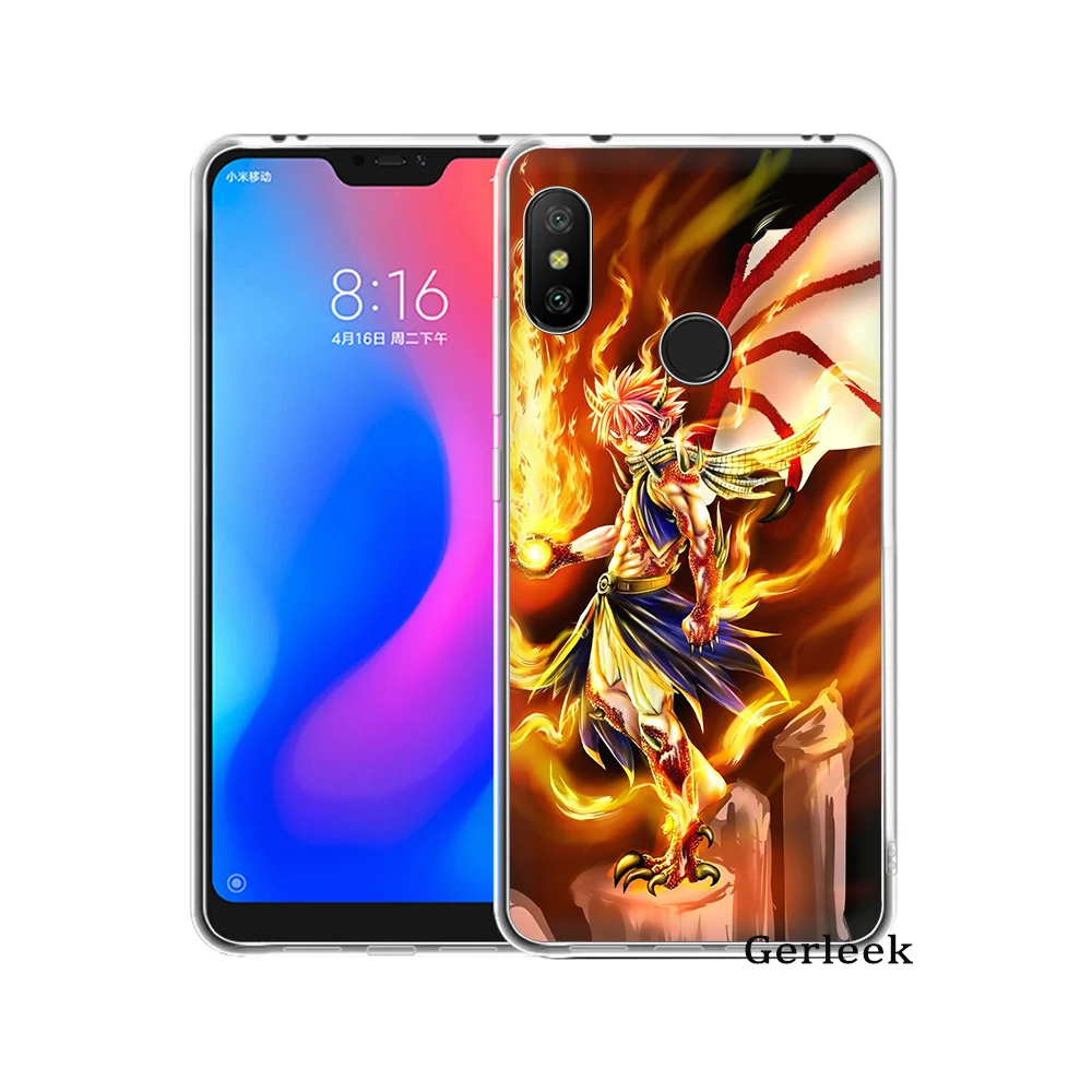 Мягкий ТПУ чехол для мобильного телефона с хвостом Феи Xiaomi Redmi Note 4 4A 5A 5 Plus 6 67 GO S2 6A