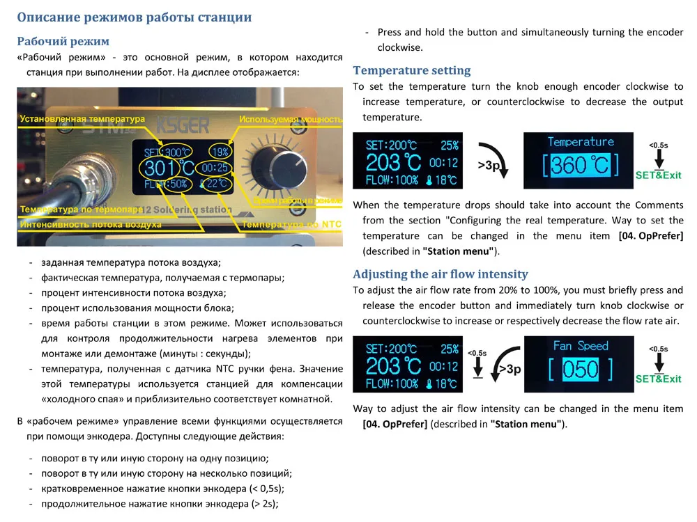 KSGER фена SMD паяльная станция OLED контроллер DIY наборы электроинструментов сушилка держатель для распайки Сварочные насадки 700 Вт