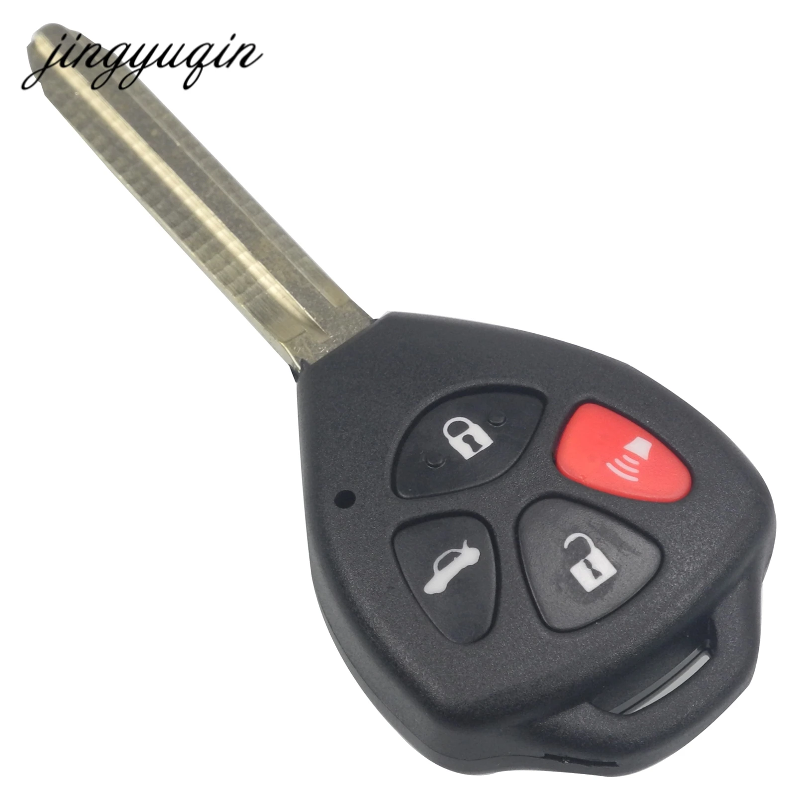 Jingyuqin 2/3/4 кнопки дистанционный ключ оболочка для Toyota Camry Avalon Corolla Matrix RAV4 Venza Yaris