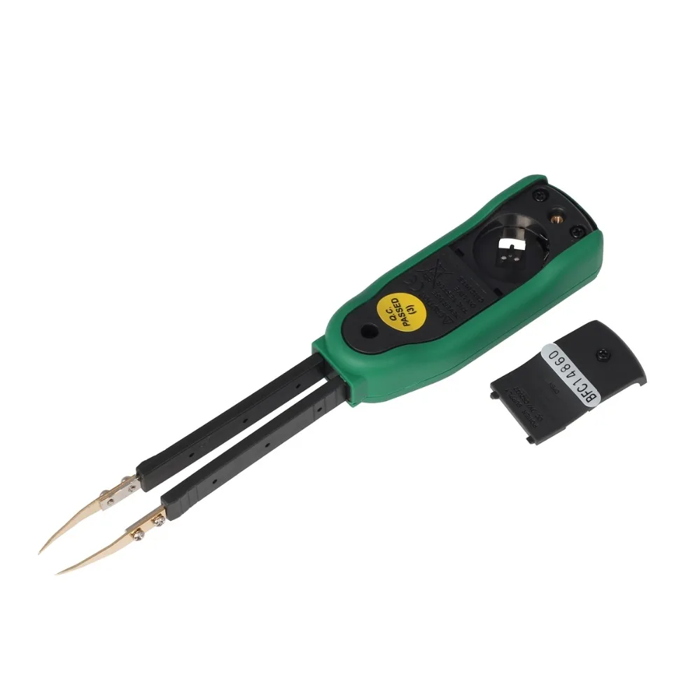 Смарт SMD тестер MASTECH MS8910 Цифровой мультиметр 3000 отсчетов RC Сопротивление Емкость диод метр тестер автоматическое сканирование