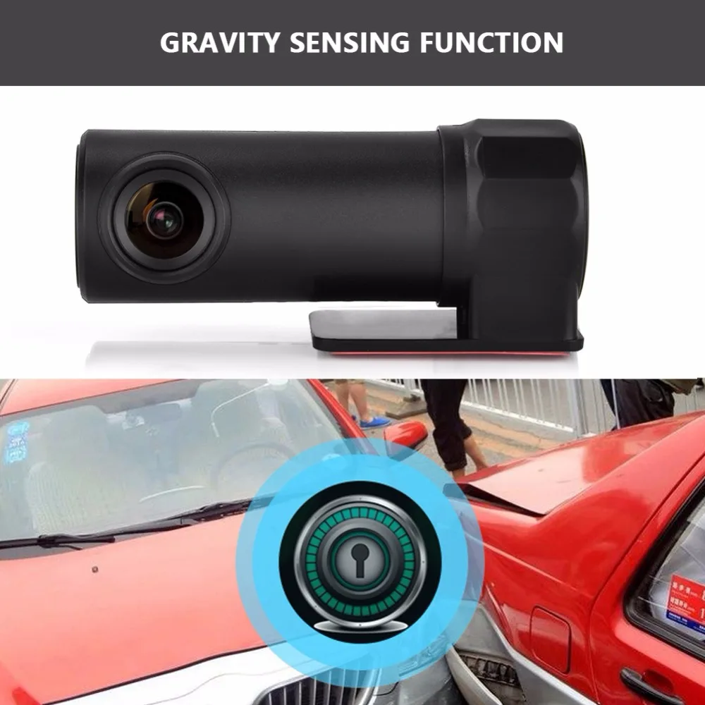 WiFi Full HD 170 градусов 1080P Автомобильный видеорегистратор, видеорегистратор, камера для вождения, ночное видение, циклическая запись, парковочный монитор
