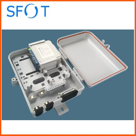 Высокое качество 16 портовая распределительная коробка FTTH 1*16 или 2 1*8 PLC сплиттер