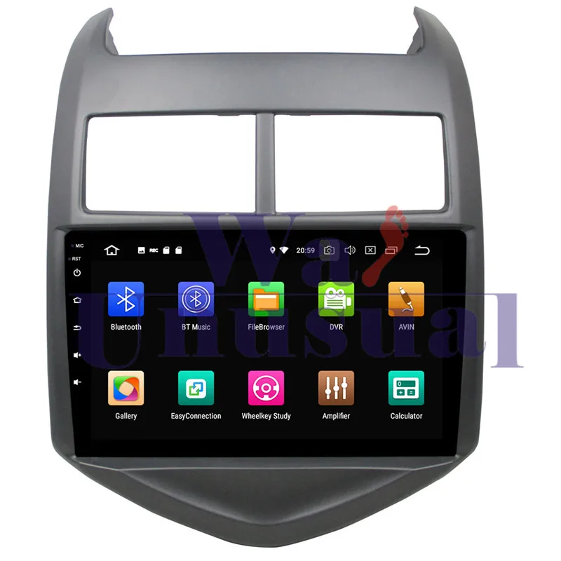 Wanuary Android 8 0 Автомобильный мультимедийный GPS навигационный плеер для Chevrolet AVEO 2011 2012