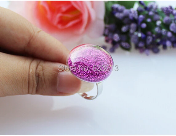 

Free ship! Charm 25mm 50sets/lot semidome diy clear Glass globe Bubble & Ring set (The price don't include the filler)