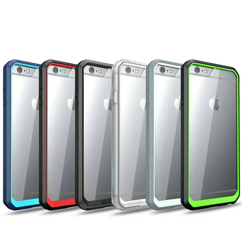 REFUNNEY Transparent Shockproof Back Cover for iPhone 6 6s Plus Hard Case Coque Capinha iPhone6 s 6Plus |
