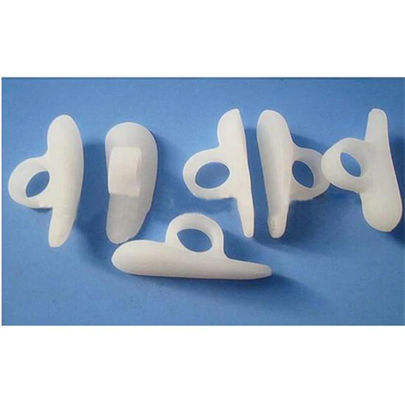 1 пара Силиконовый гель для пальцев ног отверстие разделитель Thumb Valgus протектор