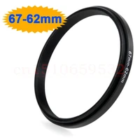wholesale 10pcs 67 62mm 67mm 62mm 67 to 62 step up down filter ring adapters lens lens hood lens cap and more