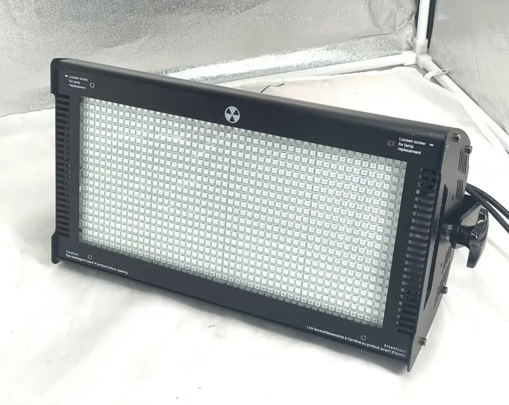 1000 Вт LED RGB 3в1 стробоскопический стробоскоп dmx супер яркий теплый белый свет DMX COB