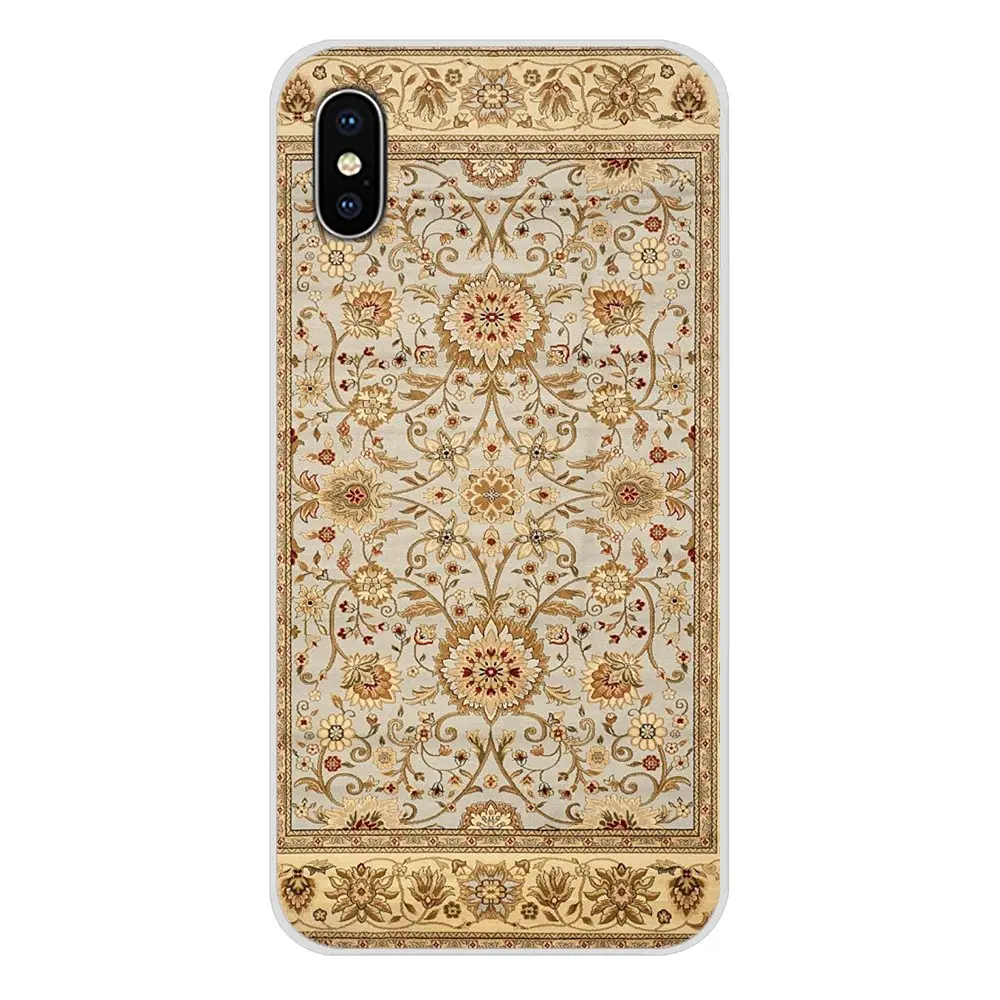 Персидский ковер с цветочным узором мягкий чехол для Xiaomi Redmi Note 6A MI8 Pro S2 A2 Lite Se MIx 1