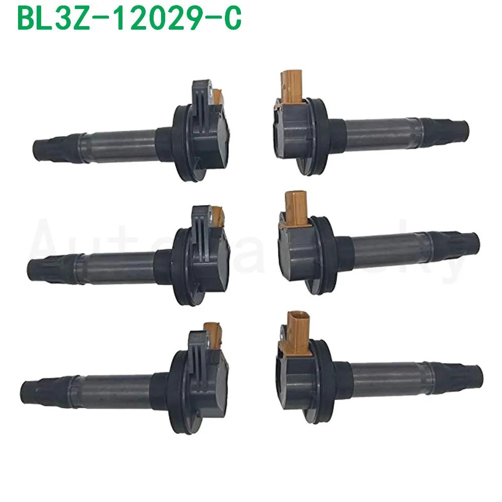BL3Z 12029 C катушка зажигания двигателя 6 шт. BL3Z12029C DG549 для Ford F150 гибкий грузовик Lincoln MKS