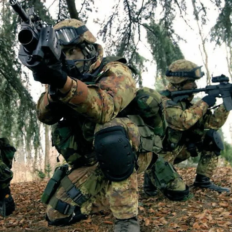 Экипировка, спортивные Военные наколенники, Налокотники и наколенники, 4 шт., набор тактических защитных подушечек для взрослых