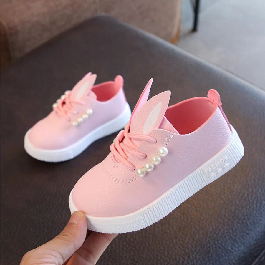 Kids Cute Casual Shoes Baby Toddler Girls Fashion beading Children Princess Soft Flat Child Sneakers New | Детская одежда и обувь
