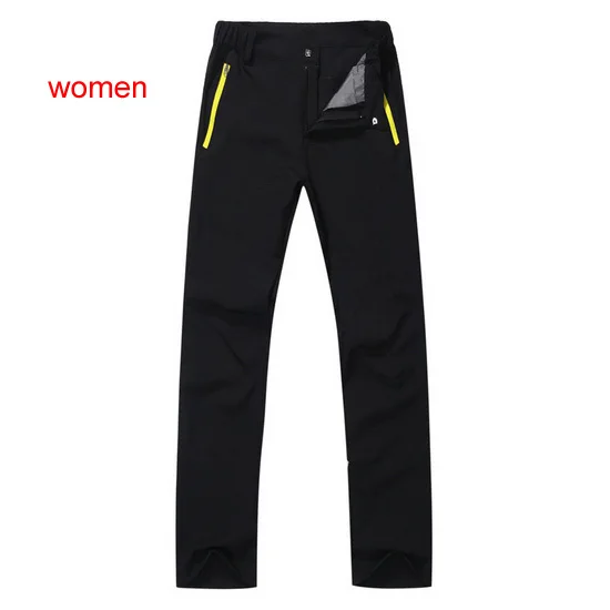 women black LoClimb брюки для походов на открытом воздухе мужские/женские летние ультра тонкие быстросохнущие брюки мужские брюки для альпинизма/кемпинга/треккинга AM377 - Цвет: women black