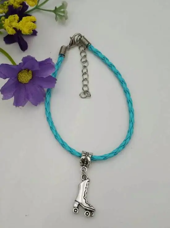 Женские праздничные подарки-роликовые коньки-подвески Микс ПУ кожаные шнуры