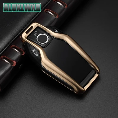 

Car Key Cover High Quality Aluminum Alloy for Bmw 7 Series 730d 740d 750i G11 G12 6 Series G32 GT I8 Keys Protection Case Chain
