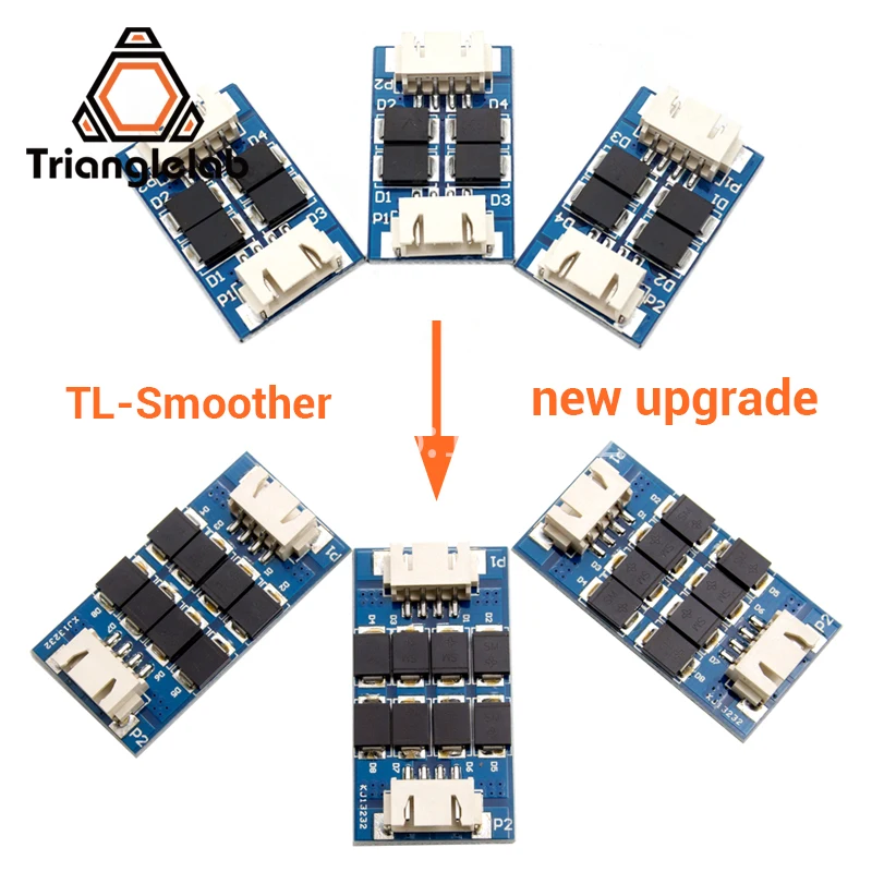 Trianglelab 3 шт./упак. TL-более плавный PLUS addon модуль для 3D pinter motor drivers Terminator reprap mk8 i3 |