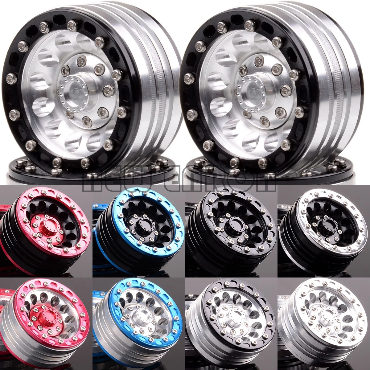 Новый ENRON 1 9 &quotBeadlock алюминиевый 1060 для RC 1/10 Rock комплект автомобильных
