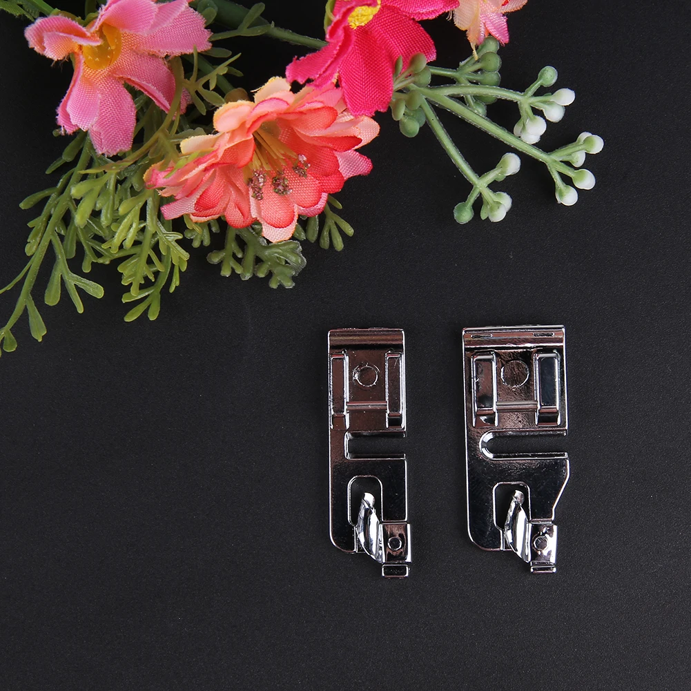 Прижимная лапка 2 шт./лот для швейной машины бытовая прижимная 3 мм + 6 прижимные