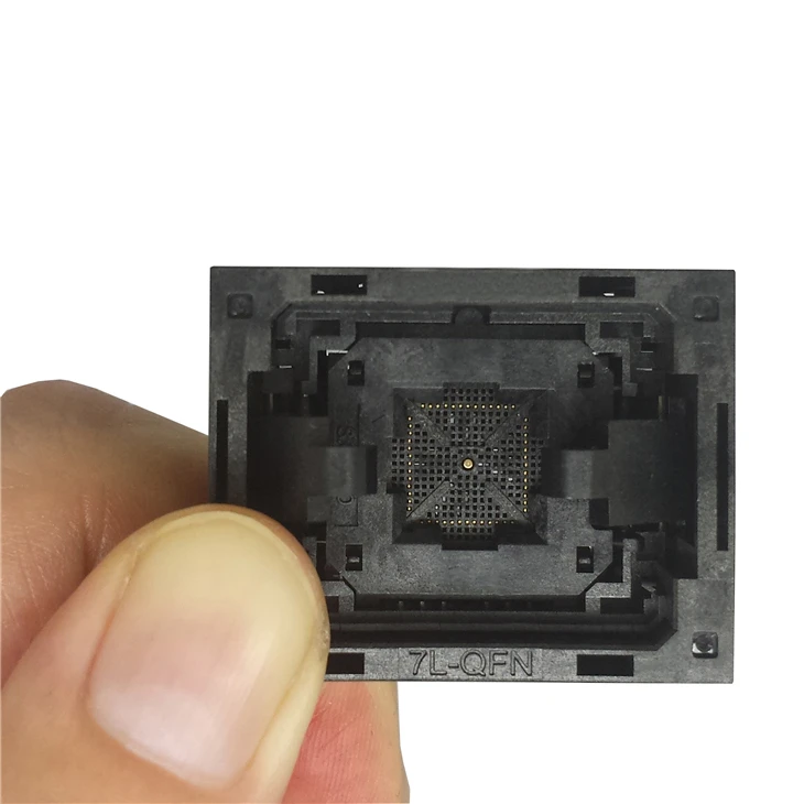 QFN64 MLF64 гореть в IC Тесты гнездо ICNP506-064-040-SC-G шаг 0 4 мм чип Размеры 8*8 адаптеров для