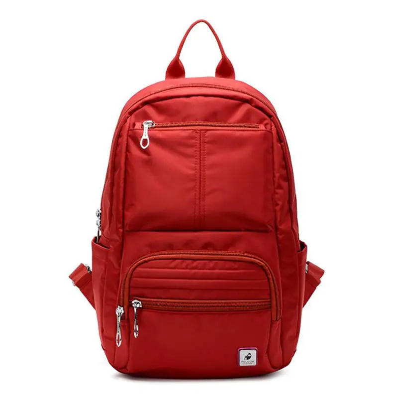 Chestnut Red Fouvor, женский рюкзак, Mochila, водонепроницаемый, дизайнерские, школьные рюкзаки для девочек-подростков, женский, Escolar, Оксфорд, для ноутбука, для путешествий, рюкзак - Цвет: Chestnut Red