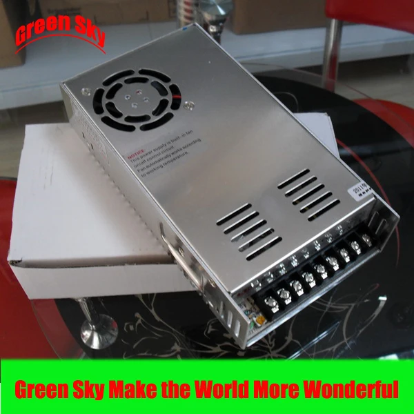 

New Arrival Cooling fan Voltage Transformer LED Display DC single output 5v power supply 350w ul