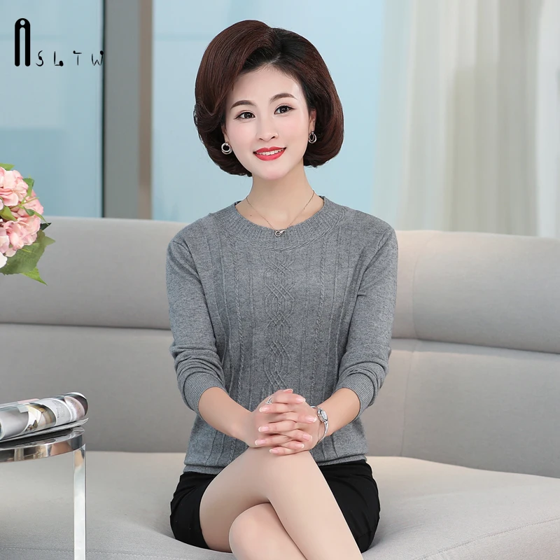 Свитер ASLTW Женский осенний Повседневный с длинным рукавом | Женская одежда